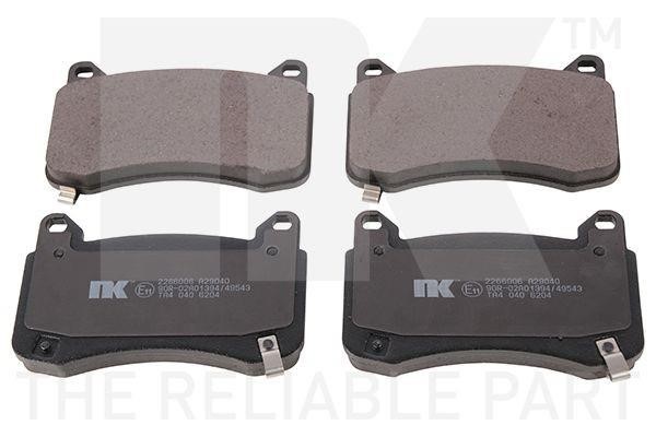 NK 2266006 Brake Pad Set, disc brake 2266006
