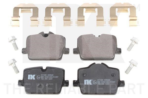 NK 221590 Brake Pad Set, disc brake 221590