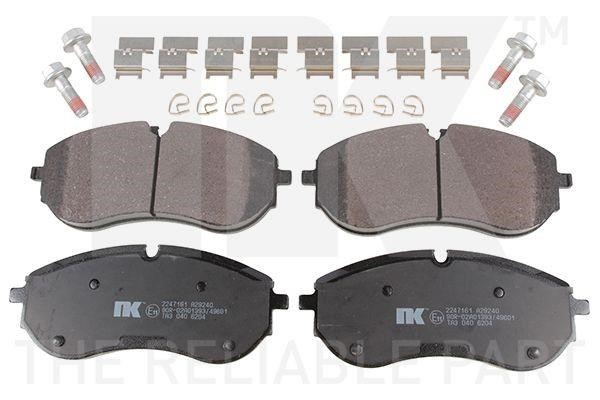 NK 2247161 Brake Pad Set, disc brake 2247161