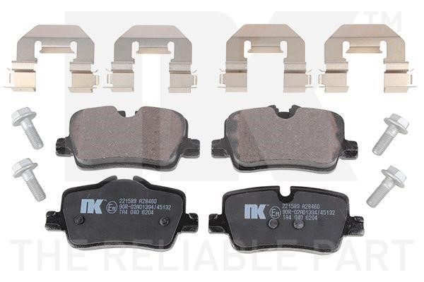 NK 221589 Brake Pad Set, disc brake 221589