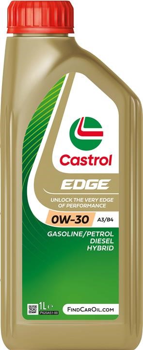 Castrol 15061B Engine oil Castrol EDGE Professional A3 Titanium FST 0W-30, 1L 15061B