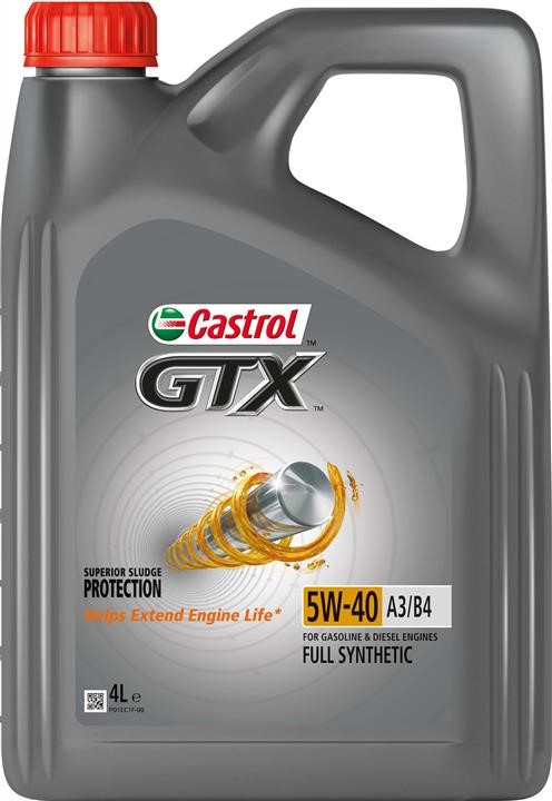 Castrol 15B9F5 Engine oil Castrol GTX 5W-40, 4L 15B9F5