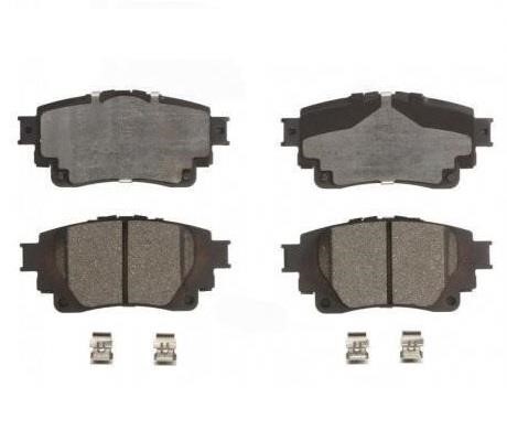 Brake pad Toyota Highlander: 205821501 Otto Zimmermann Brake pad set