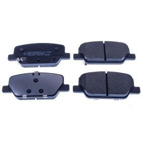 Meyle 025 261 4216/PD Brake pad set 0252614216PD 0252614216PD Meyle Brake pad set