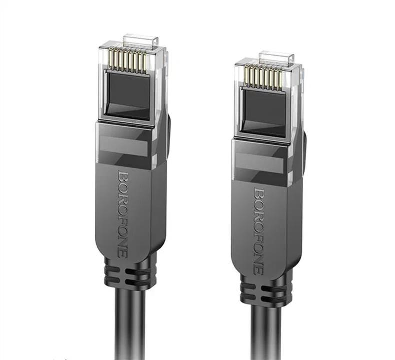 Borofone BUS01-1 Borofone BUS01 Category 6 Gigabit network cable(L=1M) Black BUS011