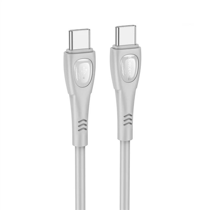 Borofone BX98CCG Borofone BX98 Type-C to Type-C Superior 60W charging data cable Gray BX98CCG