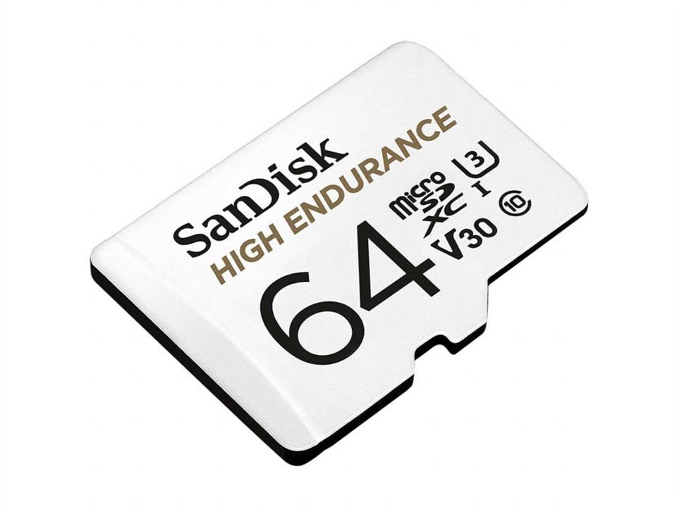 Sandisk SDSQQNR-064G-GN6IA MicroSDXC (UHS-1 U3) SanDisk High Endurance 64Gb class 10 V30 (100Mb/s) (adapterSD) SDSQQNR064GGN6IA