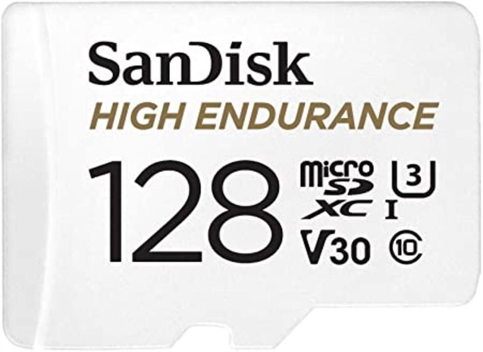 Sandisk SDSQQNR-128G-GN6IA MicroSDXC (UHS-1 U3) SanDisk High Endurance 128Gb class 10 V30 (100Mb/s) (adapterSD) SDSQQNR128GGN6IA