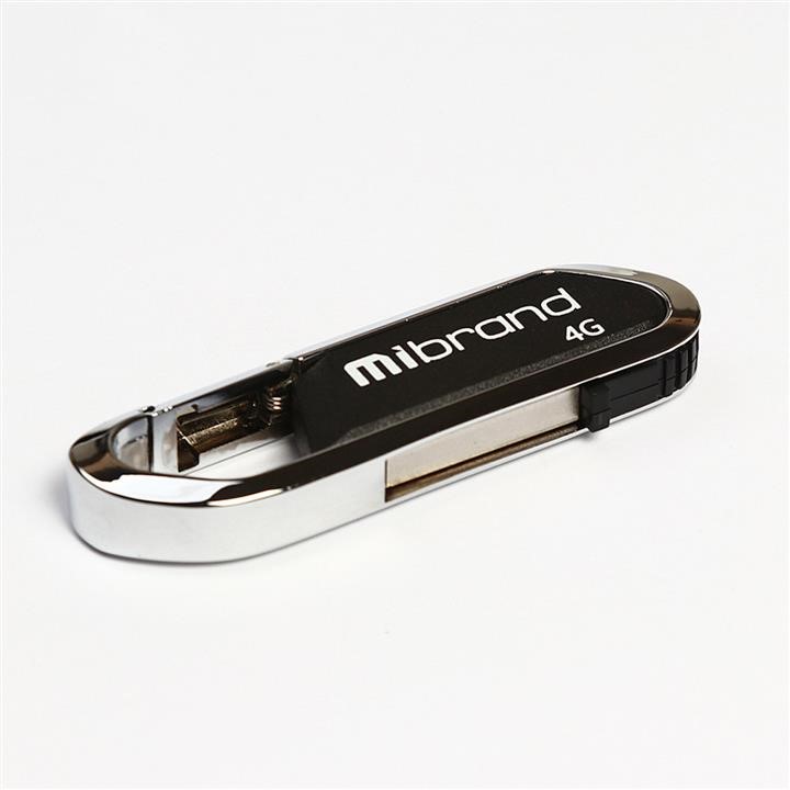 Mibrand MI2.0/AL4U7G Flash drive Mibrand USB 2.0 Aligator 4Gb Gray MI20AL4U7G