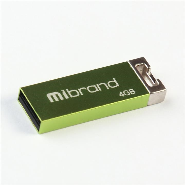 Mibrand MI2.0/CH4U6LG Flash drive Mibrand USB 2.0 Chameleon 4Gb Light green MI20CH4U6LG