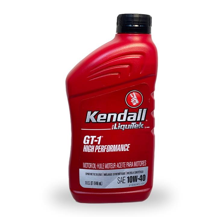 Kendall 1081200 Engine oil Kendall GT-1 High Performance 10W-40, 0,946L 1081200
