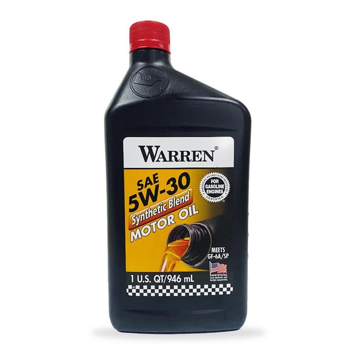Warren WAR5W3012PL Engine oil Warren Synthetic blend 5W-30, 0,946L WAR5W3012PL