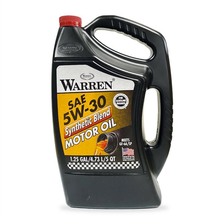Warren WAR5W303/5 Engine oil Warren Synthetic blend 5W-30, 4,73L WAR5W3035