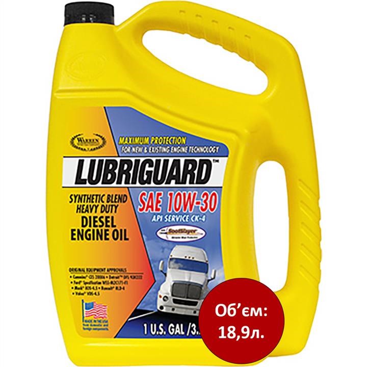 Lubriguard 704525 Engine oil Lubriguard Synthetic Blend 10W-30 CK-4 HD, 18,9L 704525