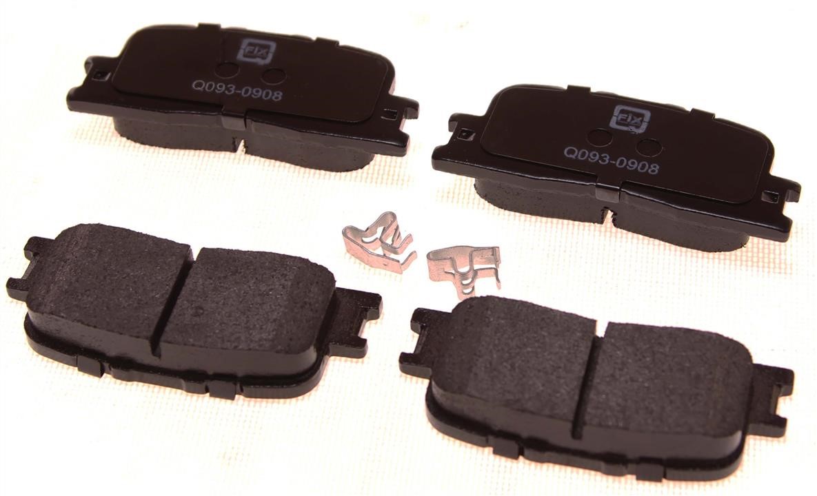Q-fix Q093-0908 Brake Pad Set, disc brake Q0930908