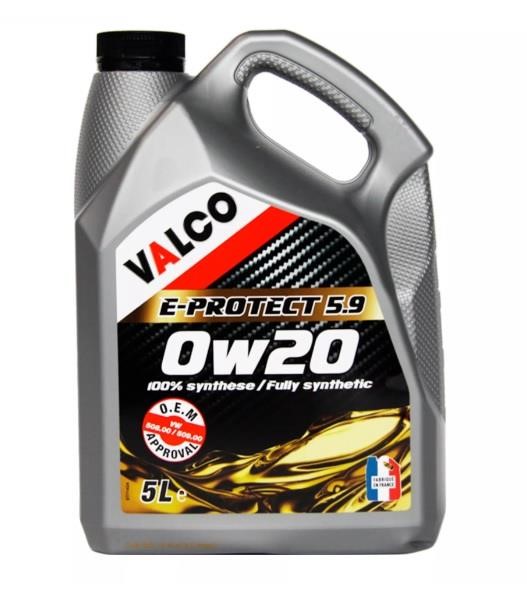 VALCO PF006920 Engine oil VALCO E-PROTECT 5.9 0W-20, 5L PF006920