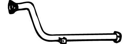 Volvo 1317845 Exhaust pipe 1317845