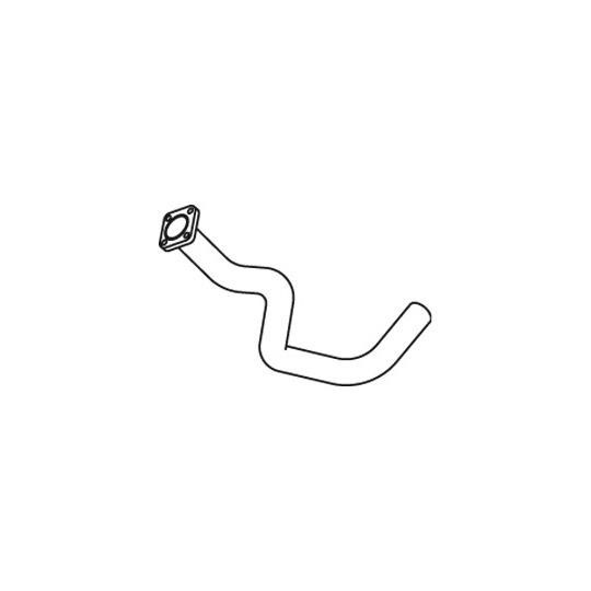Volvo 3953530 Exhaust pipe 3953530