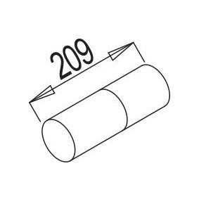 Volvo 6772103 Exhaust pipe 6772103