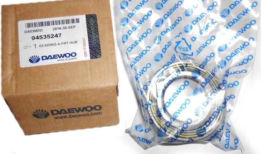 Daewoo 94535247 Front wheel bearing 94535247
