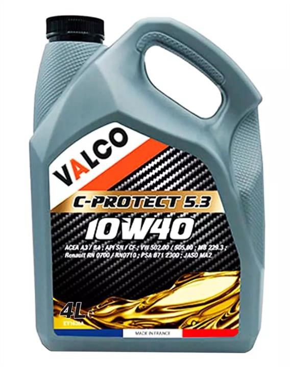 VALCO PF020927 Engine oil VALCO C-PROTECT 5.3 10W-40, 4L PF020927