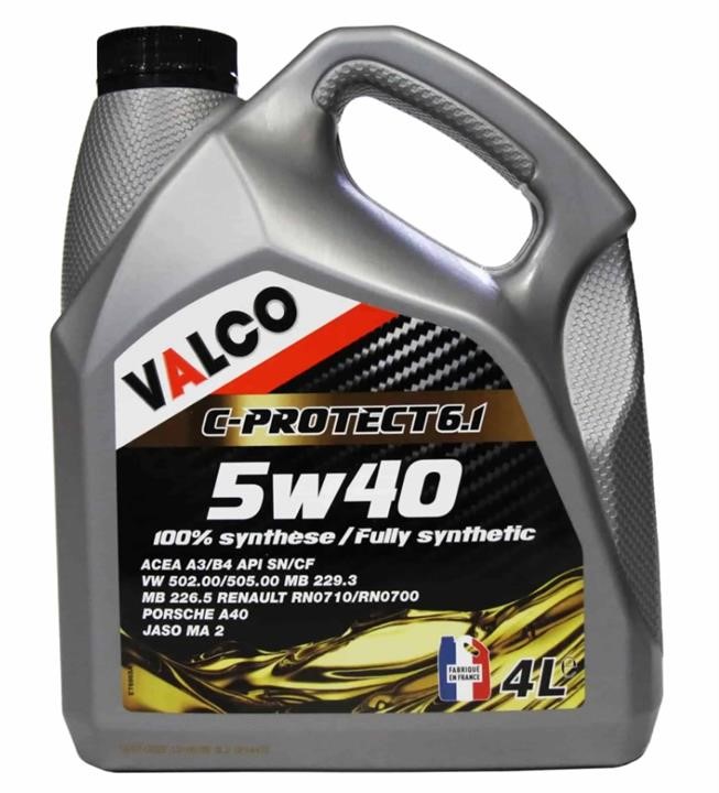 VALCO PF006885 Engine oil VALCO C-PROTECT 6.1 5W-40, 4L PF006885