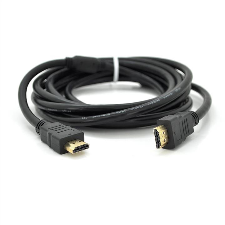 Ritar 20379 Cable Ritar PL-HD94 HDMI-HDMI Ultra HD 1080P, 3.0m, v1.4, OD-7.3mm, with filter, round Black, Gold connector, Package, Q100 20379