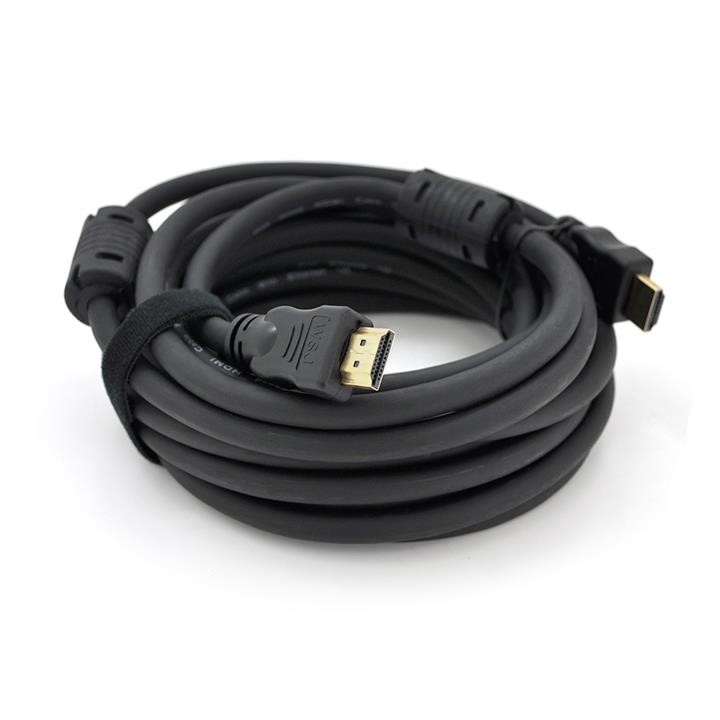 Ritar 19933 Cable Ritar Premium PL-HD348 HDMI-HDMI Ultra HD 4K, 1080P, 20.0m, v1.4, OD-8.0mm, with filter, round Black, Gold connector, Box, Q20 19933