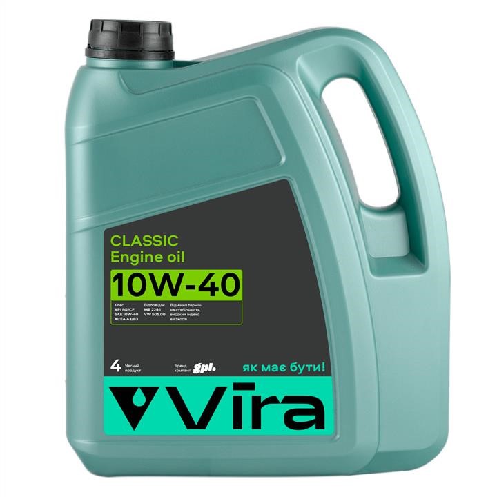 Vira VI0322 Engine oil Vira CLASSIC 10W-40, 4L VI0322