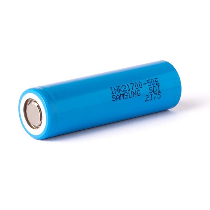 Samsung 31895 Battery 21700 Li-Ion Samsung INR21700-50E 4900mAh, 10A, 4.2/3.6/2.5V, Blue 31895