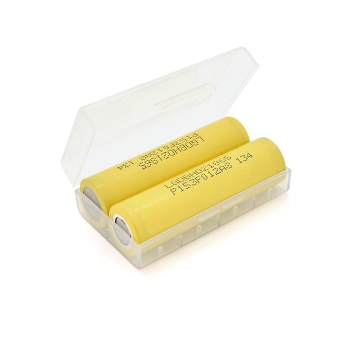 LG 16854 Battery 18650 Li-Ion LG LGDBHE21865, 2500mAh, 35A, 4.2/3.6/2.5V,  Yellow, PVC BOX 16854