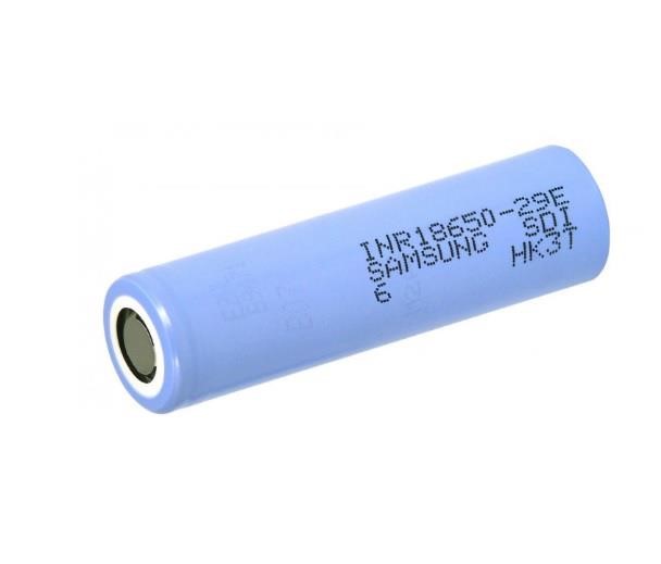 Samsung 17370 Battery 18650 Li-Ion Samsung INR18650-29E (SDI-6), 2900mAh, 8.25A, 4.2/3.65/2.5V, Blue 17370