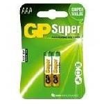 GP Batteries 04622 Battery GP Super 24A-2UE2, alkaline AAA, 2 pcs in blister 04622
