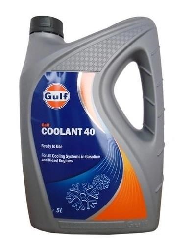Gulf COOLANT 40 5L Antifreeze Gulf Coolant 40, blue, ready to use, 5 l COOLANT405L