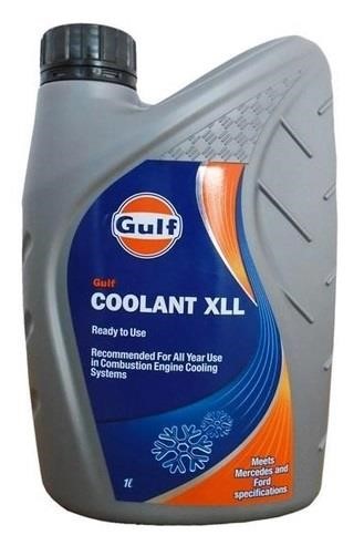 Gulf COOLANT XLL  1L Antifreeze Gulf Coolant XLL, red, ready to use, 1 l COOLANTXLL1L