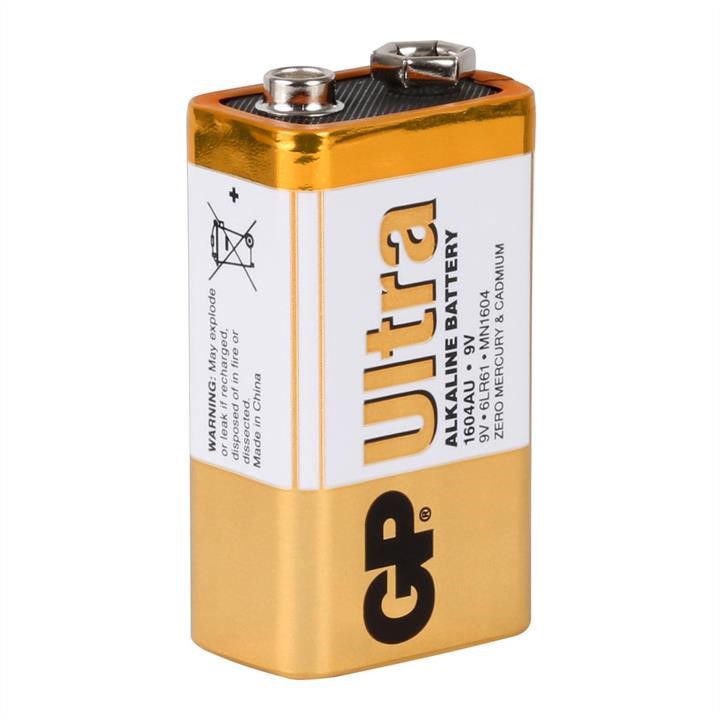 GP Batteries 08876 Alkaline battery GP ULTRA ALKALINE 1604AU-S1, 9V 08876