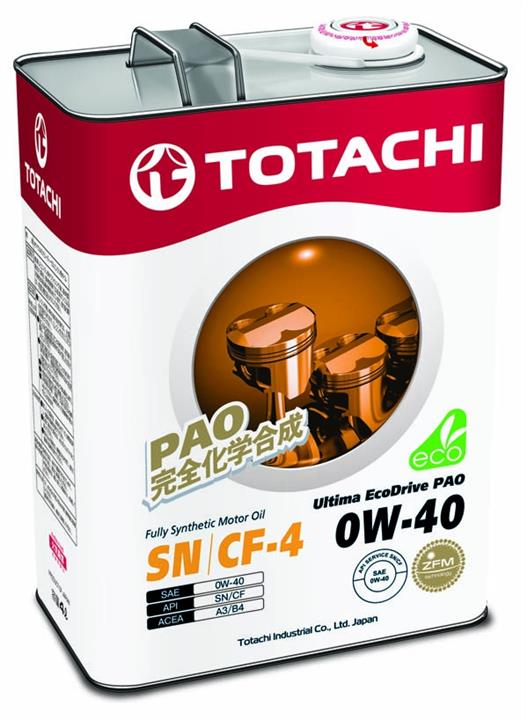 Totachi 4562374698543 Engine oil Totachi Ultima Ecodrive PAO 0W-40, 4L 4562374698543