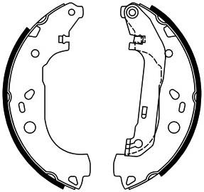 K692 Kampol Disc brake pad set