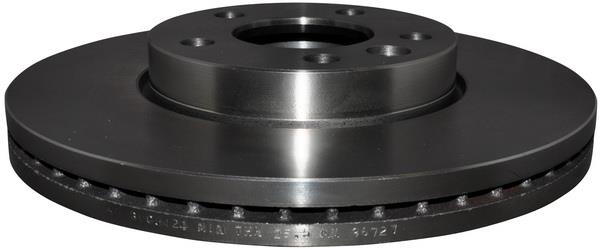Jp Group 1163104809 Front brake disc ventilated 1163104809