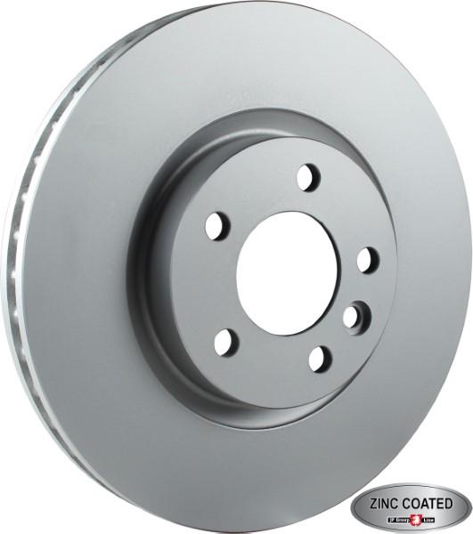 Front brake disc ventilated Jp Group 1163104900