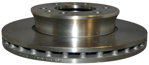 Jp Group 1163107009 Front brake disc ventilated 1163107009