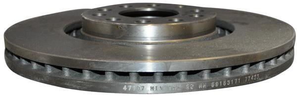 Jp Group 1163107309 Front brake disc ventilated 1163107309