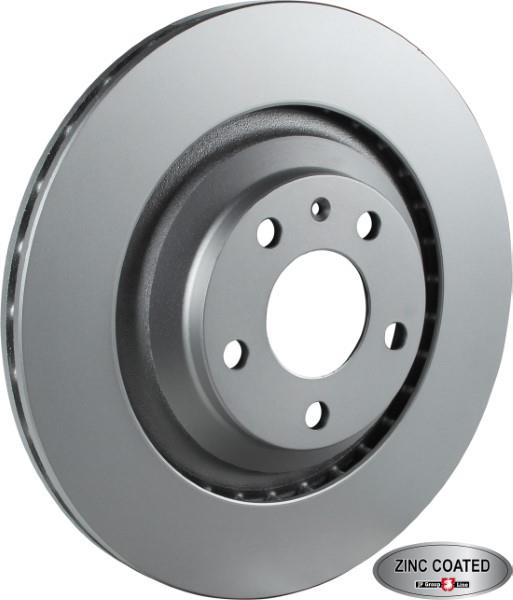 Rear ventilated brake disc Jp Group 1163207400