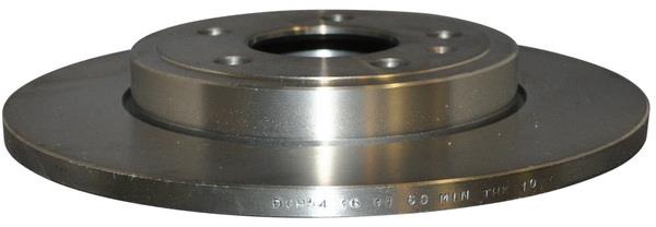 Jp Group 1163203509 Rear brake disc, non-ventilated 1163203509