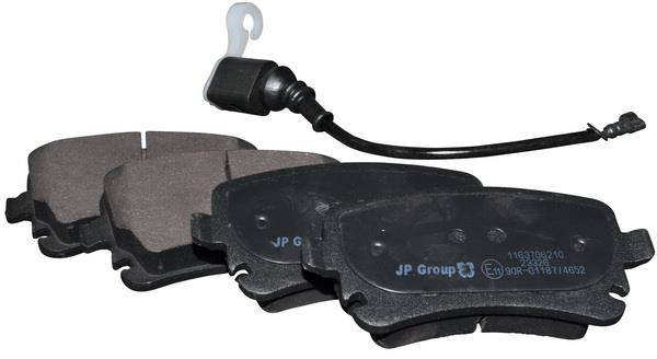 Brake pad set Jp Group 1163706210