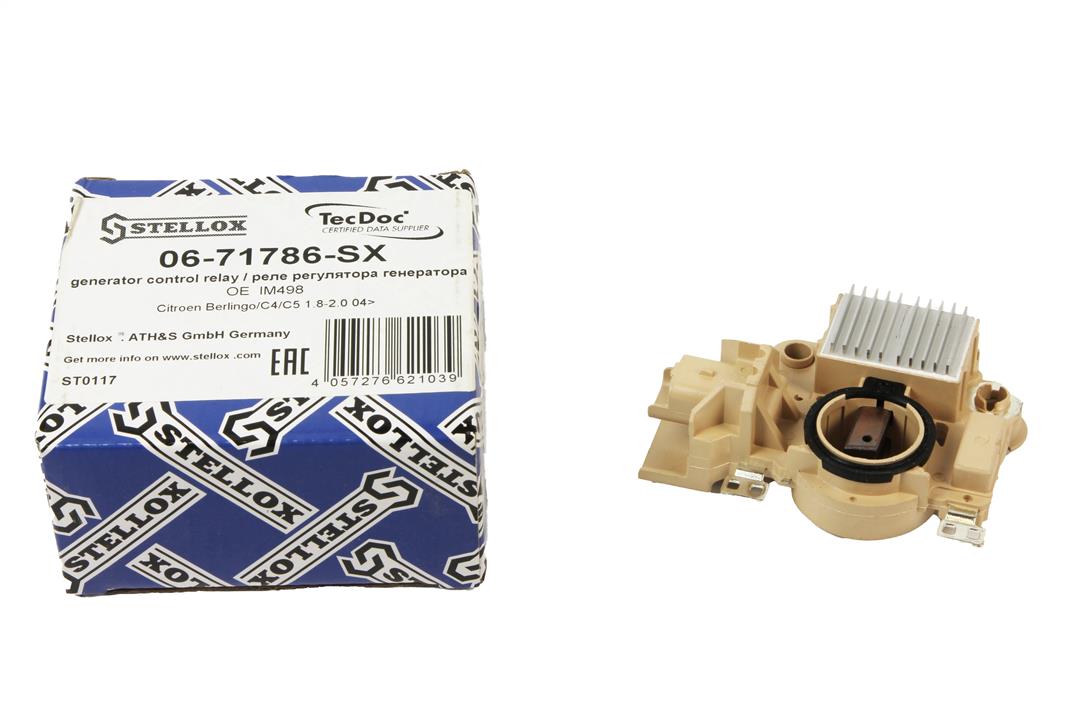 Alternator regulator Stellox 06-71786-SX