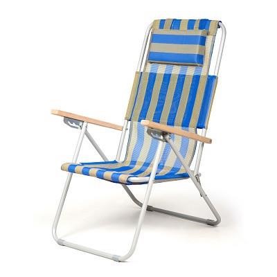 Time Eco 4820195551073 Beach chair Ash, blue 4820195551073