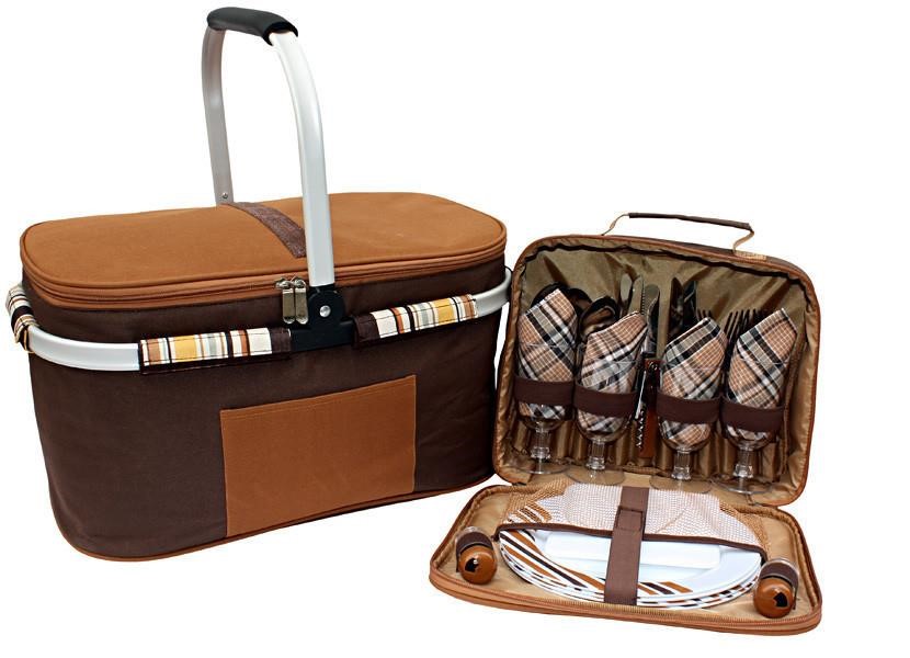 Time Eco 6215028110936 Set for a picnic and isotherm. bag TE-432 BS 6215028110936