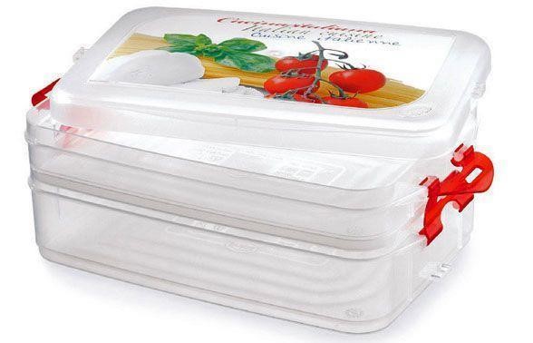 Snips 8001136020827 Food Container 2-tier, 2 L 8001136020827
