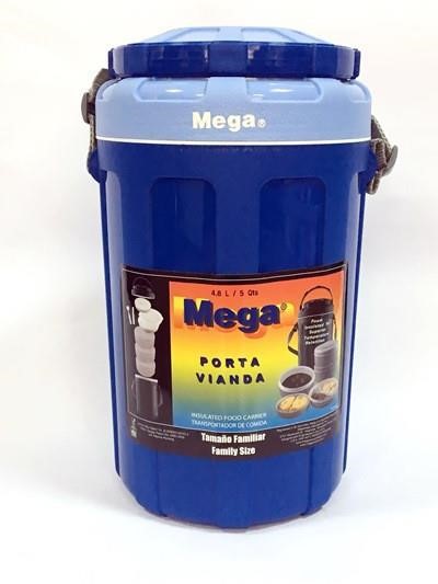 Mega (USA) 0717040156184BLUE Isothermal container 4.8L, blue 0717040156184BLUE